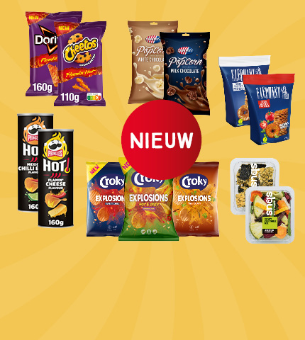 Nieuwe snacks
