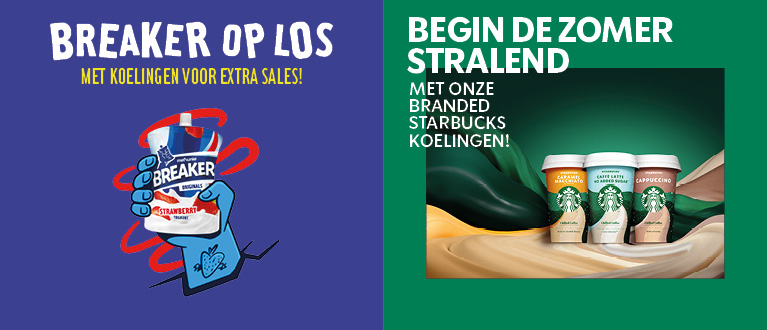 banner koelingen breaker en starbucks