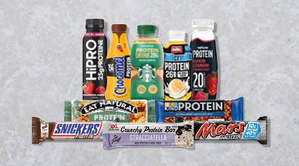 Proteine dranken en repen