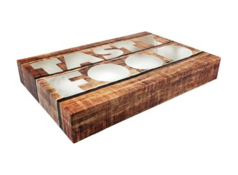 Cateringdoos met venster