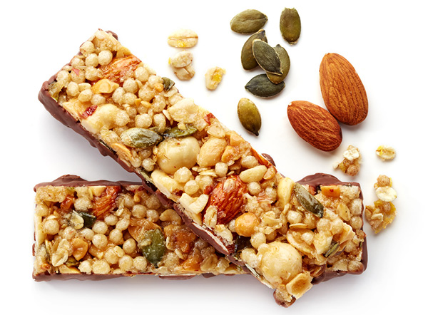 Mueslirepen met noten en zaden