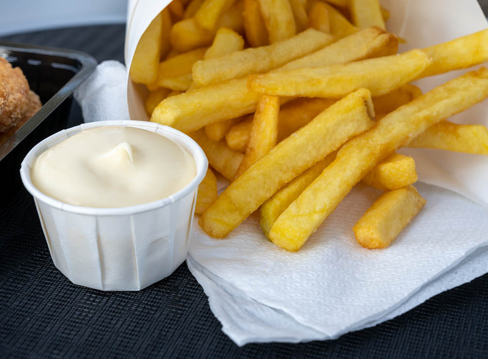 Friet met mayonaise