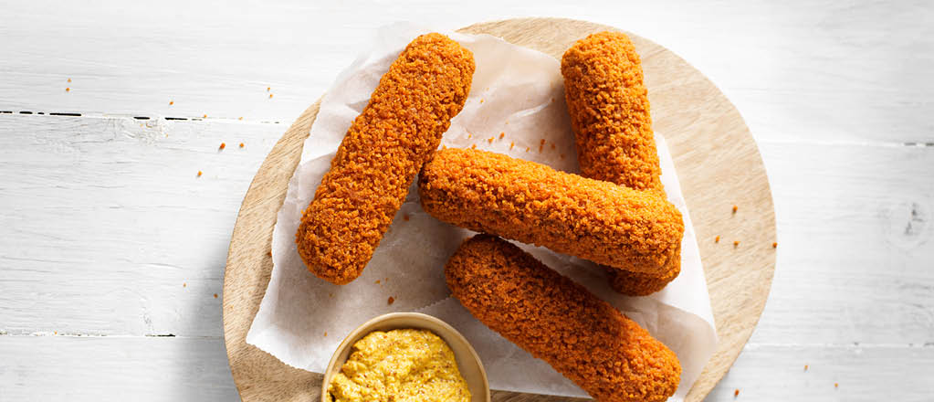 Kroketten met mosterd