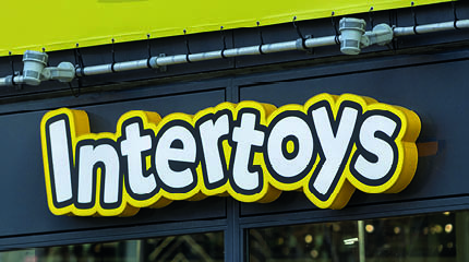 Homepage Intertoys samenwerking
