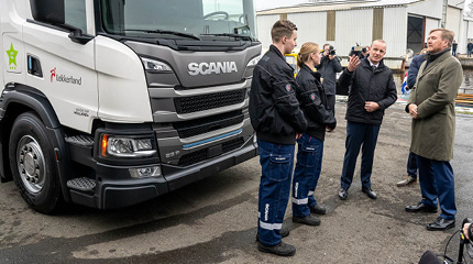 Koning Willem-Alexander op bezoek