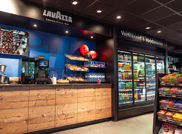 Winkel Frischwerk Lavazza corner