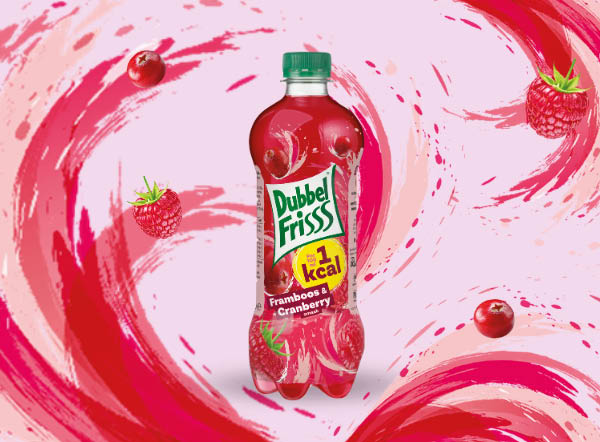 DubbelFrisss framboos & cranberry