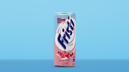 Fristi blikje smaak rood fruit