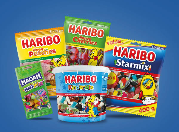 Haribo Retailverpakkingen