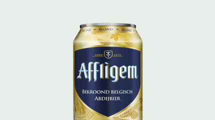 Affligem blond bier blikje