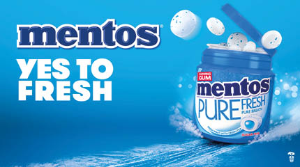 Mentos Gum Potten