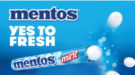 Mentos Rollen