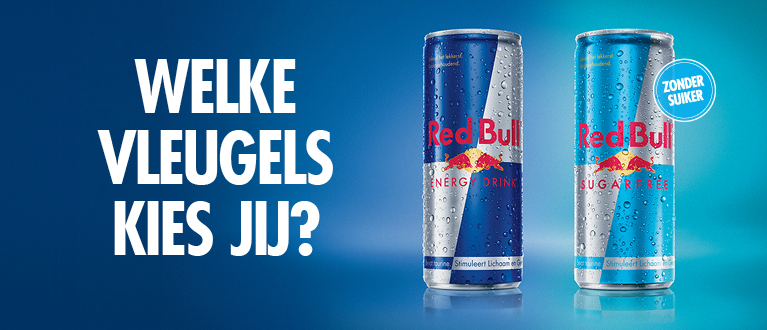 Banner met 2 blikjes