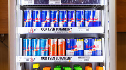 Red Bull kassakoeling