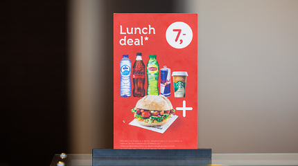 Red Bull lunch deal bordje