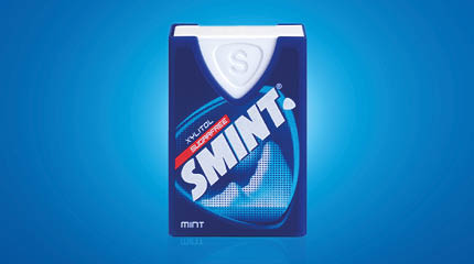 Smint plastic dispenser