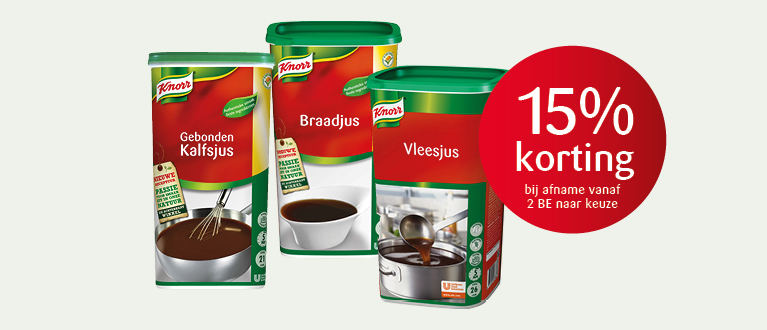 Knorr Sauzen en Jus