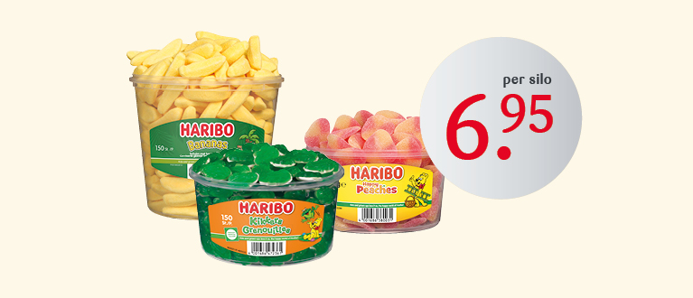 Haribo silo's