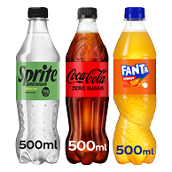 Coca Cola, Fanta en Sprite Actie!10 voor inlog