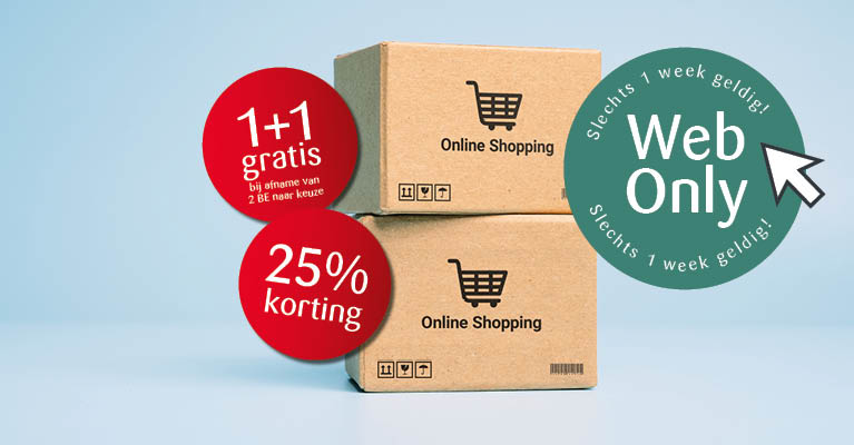 Web Only - kortingsdozen met actieprijzen