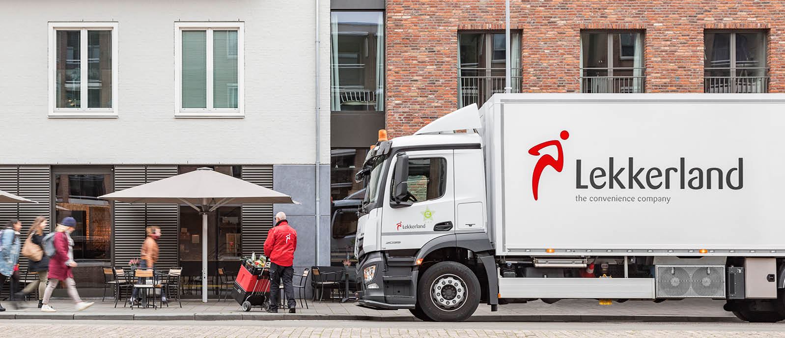 levering vrachtwagen