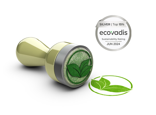 ecovadis logo en stempel