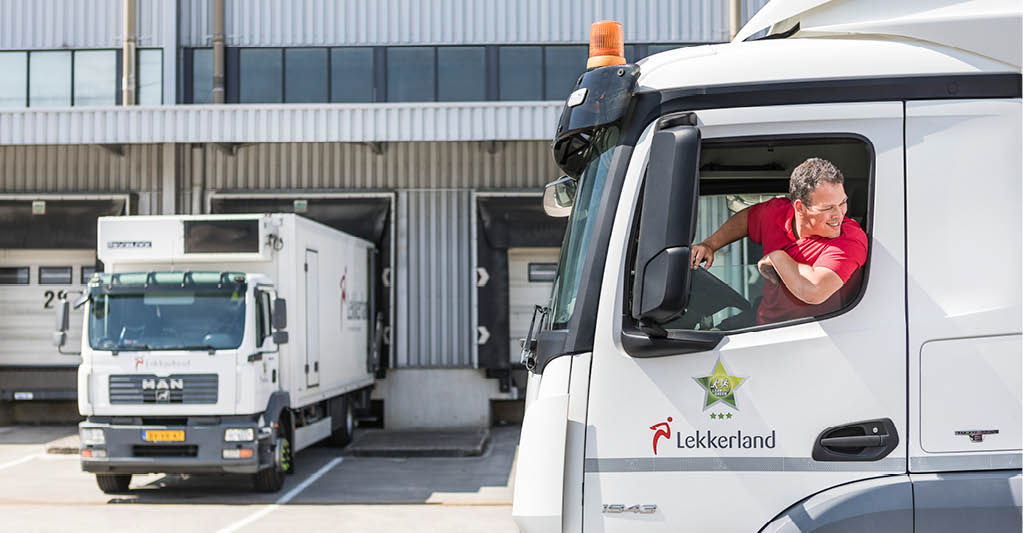 vrachtwagen lekkerland